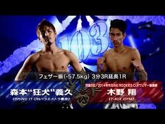 RISE激闘セレクション100「木野 翔 vs 森本“狂犬”義久」