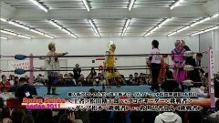 大阪プロレスお笑い選手権試合 4WAYマッチ 時間無制限1本勝負　松山勘十郎 vs タコヤキーダー vs ダンプ松本 vs 救世忍者乱丸
