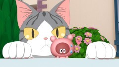 #15 あいるん、ネコに乗るん♪
