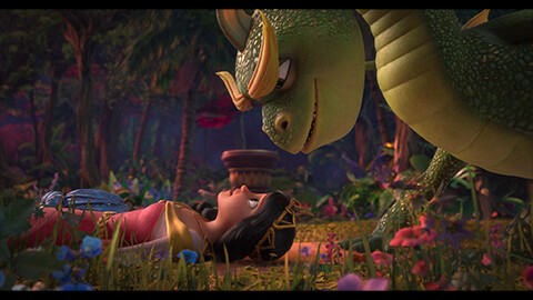 塔の上のミーナ姫（吹替）