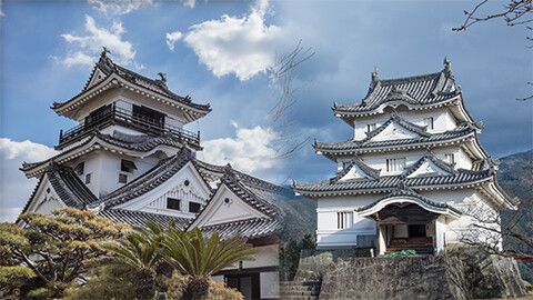 現存12天守を訪れて 高知城・宇和島城