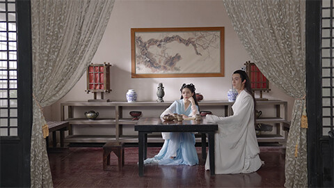 白狐伝～神君に捧ぐ霜華の誓い～ 第十話「知音の贈り物　静寂に響く琴の音」