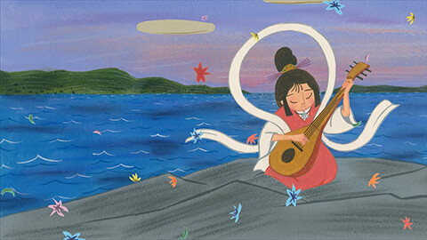 #66 琴の海の天女