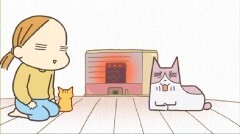 #24 ストーブ／指トコトコ