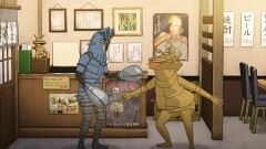 バルタン店長と店員のカネゴン