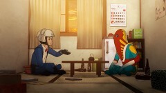 メトロン星人と防衛隊員
