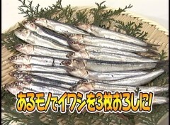 #21 技１ 梱包バンドでイワシの３枚おろし