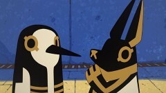 【第1話】「とーとつにエジプト神」／「とーとつにアヌビス」